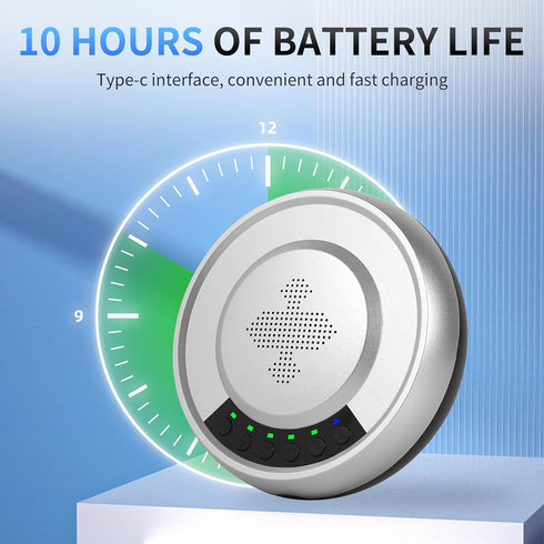 XTUGA Q3 360Voice Conference Speaker Bluetooth Microphone, Pickup Noise Reduction Gain Control for Meetings,Zoom,Home