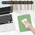 Hsxnam 9.8" 7.9", Leather Mouse Pad, Office Mouse Mat Non-Slip Rubber Base Stitched Edge Washable Waterproof