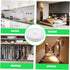 2sets TEHAUX Led Motion Sensor Night Light Cordless Rechargeable Induction Lamp Compact and Easy Install for Bedroom