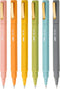 Mr. Pen Aesthetic Pens, 6 Pack, Black Ink, Fast Dry, No Smear Fine Point Ballpoint Pens for Note Taking