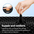 OMCOZY Gel Seat Cushion, Cooling Thick Big Breathable Honeycomb Design Absorbs Pressure Points Seat Cushion