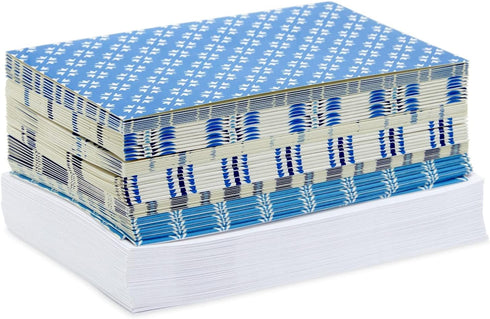 BEST PAPER GREETINGS 48 Pack Blue Stationery Notecards and Envelopes Set - 4x6-Inch Thank You Notes