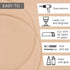 MEYA Clear Acrylic Discs, 25PCS, 1/12" Thickness (Dia 0.5")