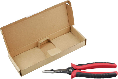 K601 6-In-1 Combination Wire Service Tool, Stripping, Crimping, Gripping Pliers, 8-1/2" Electrician Pliers