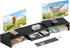 OPNICE Dual Computer Monitor Stand Riser, Desk Organizer with Drawer, Office Desk Accessories & Workspace Organizers