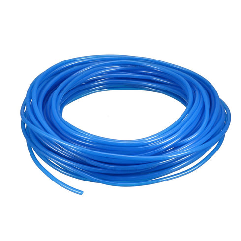 uxcell Pneumatic Air Tubing, 4mm OD x 2.5mm ID 19m (62.3ft) Long PU Polyurethane Hose Pipe Blue