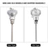 High Efficiency RTD PT100 Temperature Sensor Probe, 1/2" NPT Thread for Temperature Controllers Industrial