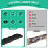 Composite Shims and Leveling Wedges (20pcs, 8.6"): Plastic Shims for Furniture Appliances, Easy Snap Door Levelers