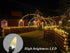2 Pack 200 80ft Solhice Solar String Lights for Outside, LED Total Solar Powered String Lighting Outdoor Waterproof