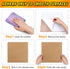 TUPARKA 4 Pack Cork Board 12"x12" with 100 Push Pins, Self-Adhesive Bulletin Boards for Home School Office