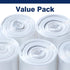 7-10 24'' 24'', 1000 Count, Commercial Gallon Clear Trash Can Liners, x Wholesale High Density Garbage Bags for Office