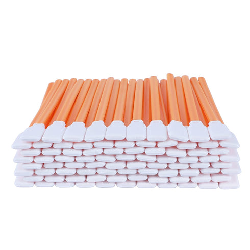 4.8" Lab Swabs (100 pcs, Length/Swab Head Width = 122 mm/12 mm, Flat Rectangular) Lint Free Cleanroom Swab Sticks