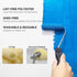 4 Inch 5 Packs Mini Paint Roller Kit - Small Paint Roller Frame, Microfiber Paint Roller Covers,Sturdy Tray, Perfect