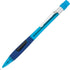 Pentel Quicker Clicker Automatic Pencil, Box of 12, 0.5mm Lead Size, Transparent Blue Barrel (PD345T-C)