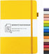 Notebook Journal - College Ruled Lined A5, 160 Pages, Hard Cover for Work Office School