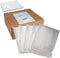 MT Products Clear Plastic Envelope Pouch, 9.5" x 12", Pack of 50 - Disposable Packing List for Shipping