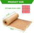 Honeycomb Packing Paper Wrap 12"x200' Recycled Bubble Cushioning Wrapp Roll Eco Friendly Shipping Moving Wrap Packing Supplies Material with 20 Fragile Sticker Labels