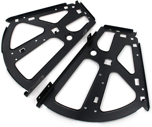 1 2 Antrader Pair of Layers Stainless Steel Drawer Hinges Cabinet Flip Frame Shoes Turing Rack Replacement Fittings