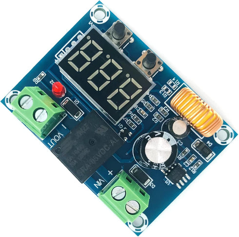 12-36V Low Voltage Digital Protector Disconnect Switch, Cut Off Lithium Battery Over Discharge Protection, 2-Pack