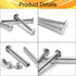 10 Sets Screw Post for 3/16"(5mm) Hole Dia, Binding Screws Female M5x45mm for Scrapbook Photo Albums