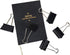 DSTELIN Extra Large Binder Clips, 2.4-Inch, 32 Pack, Big Paper Clamps for Office Supplies, 1.25 Inch Capacity, Black