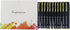 Fengtaiyuan 10P18x12 Gel Ink Roller Ball Pens, Black Ink, Bold Point 1.0mm Writing Pens, Smooth, 12 Pack