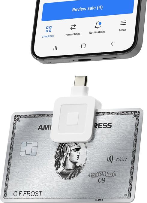 Square USB-C Magstripe Reader for Quick Payments