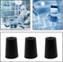 PENCK 6pcs Rubber Stopper with Hole, Tapered Plug for 13mm to 17mm Test Tubes