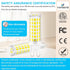 10-Pack G9 Bulbs 6000K 6W 60W 600LM T4 G9 Non-Dimmable hansang LED Daylight, Equivalent, Warm White Crystal Chandelier