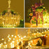 YoTelim LED Fairy String Lights - 2 Set 100 LED 33ft Micro Silver Wire for Indoor Decorations