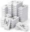Mr. Pen Erasers, 48 Pack, White Pencil Erasers for School, Large Block Erasers for Pencils, Rubber Erasers