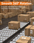 Conveyor Rollers, 1" Heavy-Duty Support Roller Bearings, 20 PCS for Smooth Rotation in Workshops