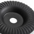 Hedume Set of 5 Angle Grinder Wood Carving Disc for 4" or 4 1/2" Attachments with 5/8 inch Arbor, Stump Tool Grinding Wheel Shaping, Wood Shaping Disc Grinder Cutting Wheel Grinding Disk Attachments