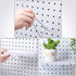 Hotop Pegboard Shelf Hooks, Metal Pegboard Shelf Brackets Kit for Art Craft Room, Kitchen, Office (8 Pieces, 6 Inch)