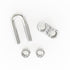 12Pcs M6 1/4 Inches Stainless Steel Wire Rope Cable Clip Clamp