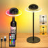 2400mAh Dimmable Cordless Table Lamp, Portable LED Desk Lamps, Rechargeable & with Remote, Dynamic Music Sync