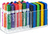 Large Magnetic Dry Erase Marker Holder, Magnetic Glass Whiteboard Holder with Movable Dividers, Strong Pencil Holder