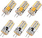 Welitesim 6pcs LED Bulb, Bi-Pin Base Lights, 3W AC/DC 12V, Warm White 3000K, G4 Bulb for Outdoor Lighting