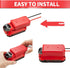 Power Wheel Adapter for Craftsman V20 20V Battery with Fuse & Wire Terminal for DIY RC Trucks