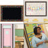 Chalkboard Brights Straight Border Trim, Colorful Bulletin Board Border for Classroom 36ft One Roll