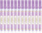 Zebra Pen Kirarich Glitter Highlighter, Chisel Point, Purple Ink, 12 Pack, Model Number: 71680