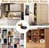 40 1/4 Inch Closet, Pcs Shelf Support Pegs, L-Shaped Metal Shelf Pins with Protective Rubber Sleeves, Cabinet Hardware