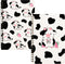 L1rabe Cute Cow Spiral Notebooks, Pink Strawberry Milk College Ruled Hardbound Journal for Kids