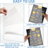 Shellwei 4 Pcs 11 x 14'' Acrylic Sign Holder, Clear Vertical Table Top Frame for Menu, Photo, Office Use