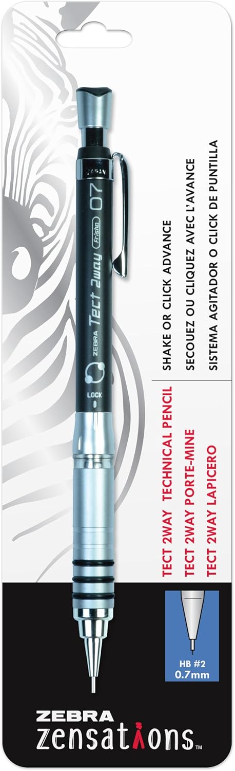 Zebra Pen Technical Drawing Pencil, Black (06111)