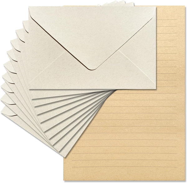 Tuhangcc Premium Velvet-Touch Stationery Set with Unique Design Colors - Best Paper and