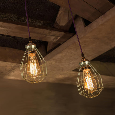 6pcs Bulb Lurrose Light Cover: Pendant Light Shade - Ceiling Lamp Shade for Hanging Pendant Lighting