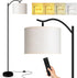 BoostArea Floor Lamp for Living Room,Arc Floor Lamp with Remote Control,Stepless Dimmable