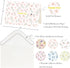 50 Pack 6 Crisky Floral Thank You Cards with Envelopes & Stickers for Birthday, Baby Shower,Bridal Shower, Wedding