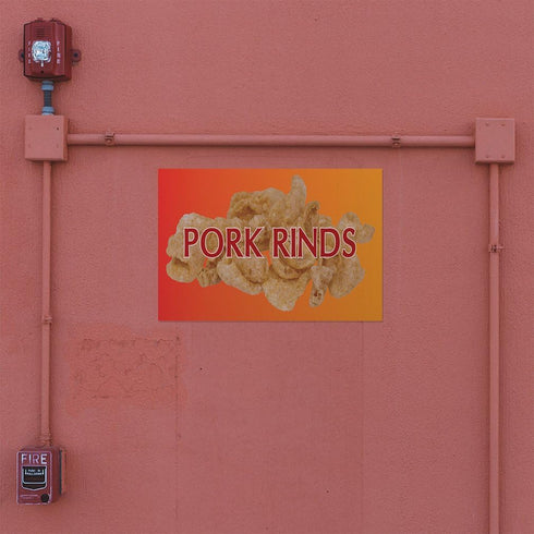 Fastasticdeals 36x24Inches Decal Stickers Multiple Sizes Pork Rinds Outdoor Advertising Printing C Industrial Vinyl